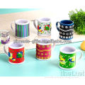 ABS+PVC 3D mug cup for family cups